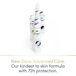 DOVE Advanced Care Original Anti-Perspirant Deodorant Spray Bundle 6 X 200ml -Babyliss Care Shop advanced care original anti perspirant deodorant spray bundle 6 x 200ml p32900 93152 image