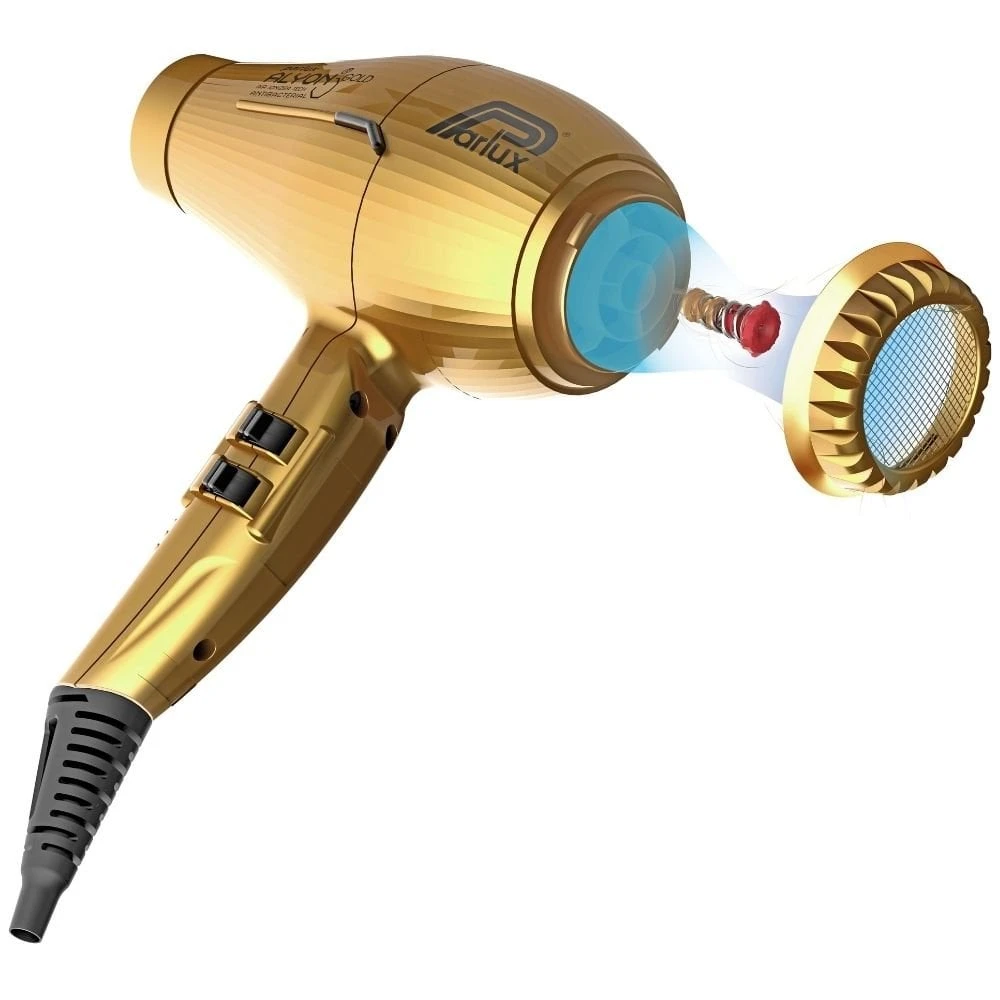 Alyon Air Ionizer Hair Dryer Gold 4 Alyon Air Ionizer Hair Dryer Gold - Image 2