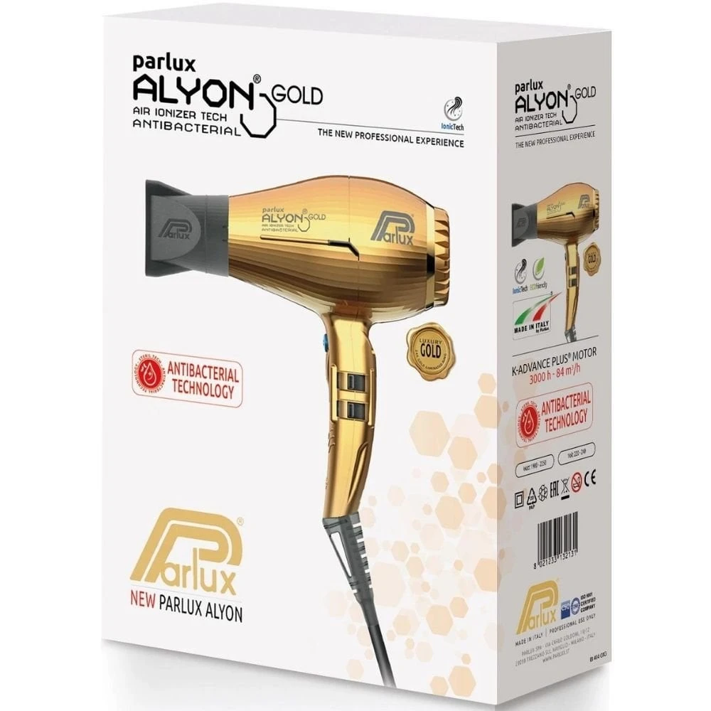 Alyon Air Ionizer Hair Dryer Gold 7 Alyon Air Ionizer Hair Dryer Gold - Image 5