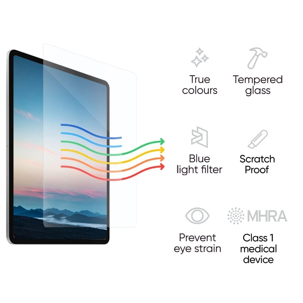 Anti Blue Light Tempered Glass For IPad Air 3rd Gen 5 Anti Blue Light Tempered Glass For IPad Air 3rd Gen - Image 3