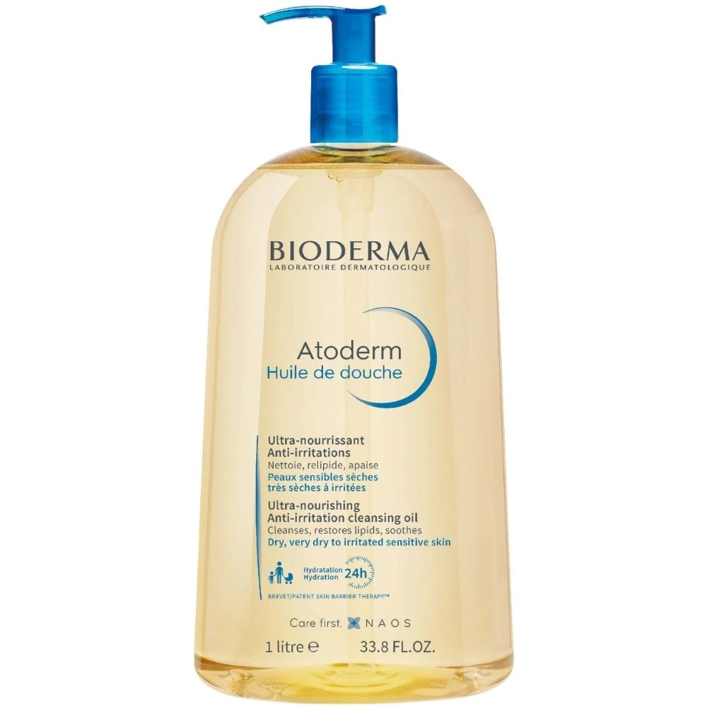 Bioderma Atoderm Ultra Nourishing Anti-Irritation Cleansing Oil For Normal To Very Dry Skin 1000ml 3 Bioderma Atoderm Ultra Nourishing Anti-Irritation Cleansing Oil For Normal To Very Dry Skin 1000ml
