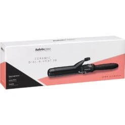 Babyliss Pro Ceramic Dial A Heat Curling Tong 38mm Black -Babyliss Care Shop ceramic dial a heat curling tong 38mm black p6423 28598 image