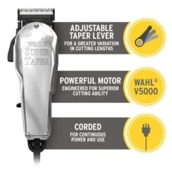 Wahl Chrome Super Taper Clipper 12 Wahl Chrome Super Taper Clipper -Babyliss Care Shop chrome super taper clipper p30401 79754 image