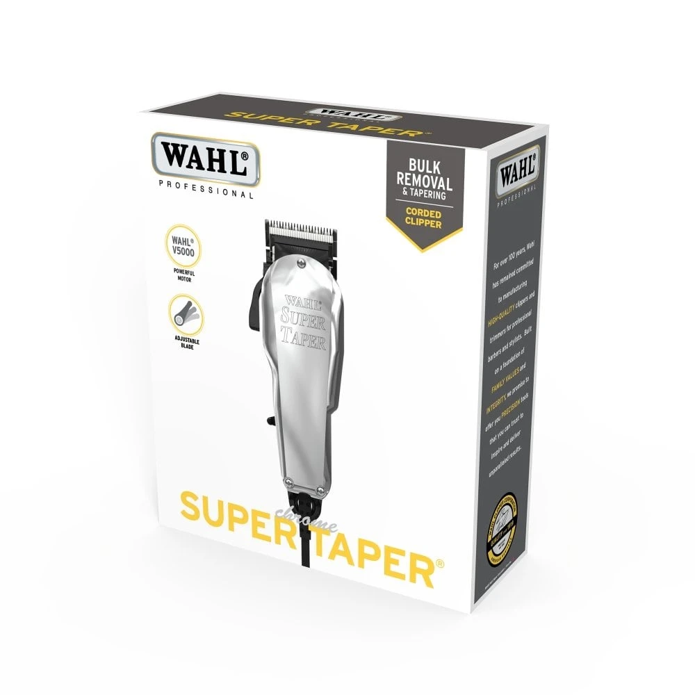 Wahl Chrome Super Taper Clipper 10 Wahl Chrome Super Taper Clipper - Image 8