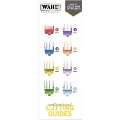 Wahl Coloured Clipper Attachments 1-8 -Babyliss Care Shop coloured clipper attachments 1 8 p4075 73500 image