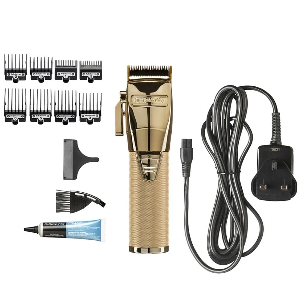 Babyliss Pro Cordless Super Motor Clipper Gold 5 Babyliss Pro Cordless Super Motor Clipper Gold - Image 3