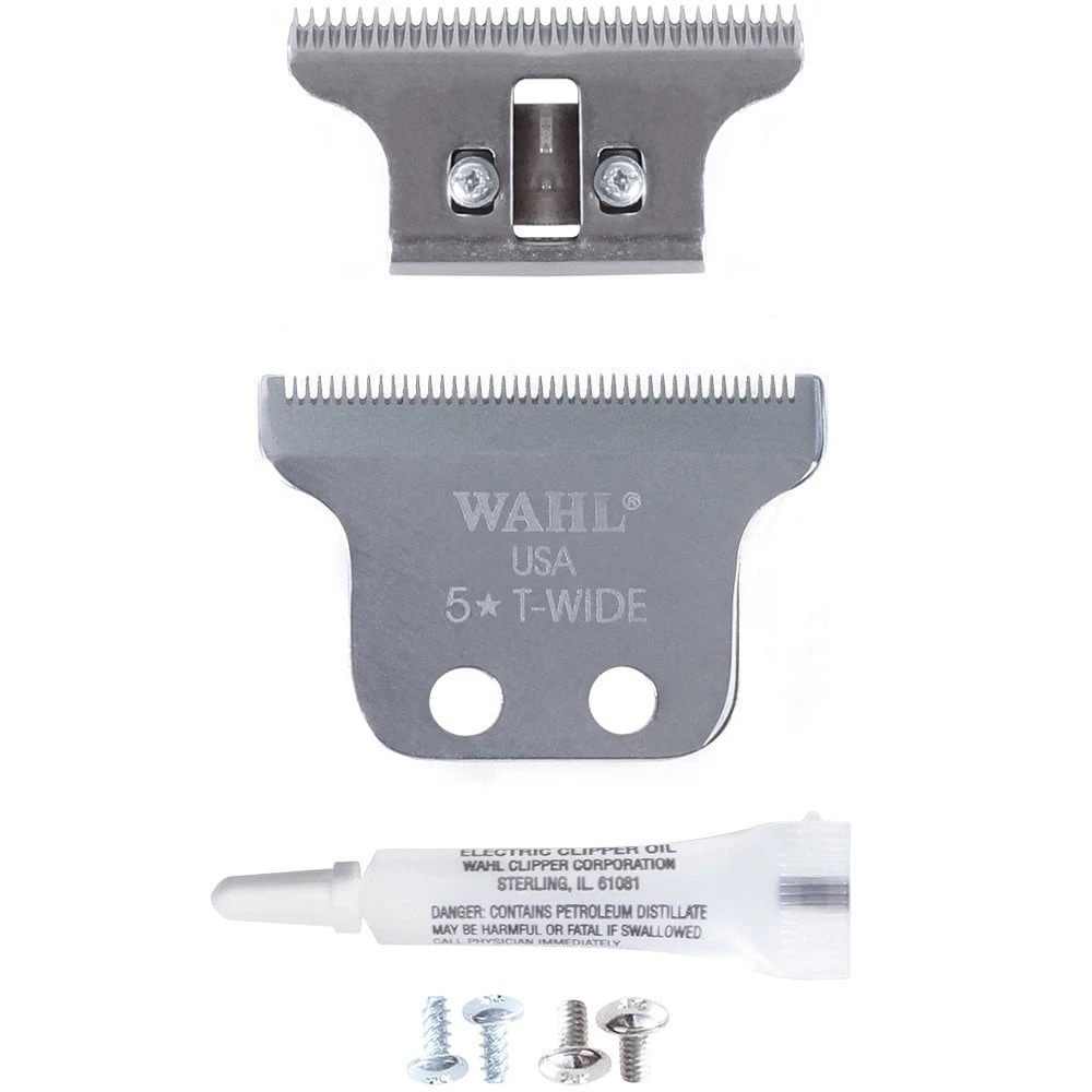 Wahl Detailer Trimmer Replacement Extra Wide T-Blade 3 Wahl Detailer Trimmer Replacement Extra Wide T-Blade