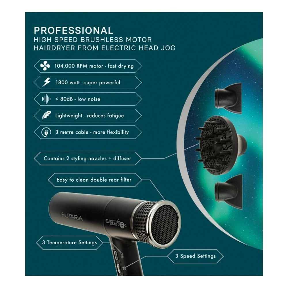 Electric Head Jog Futaria Hair Dryer 10 Electric Head Jog Futaria Hair Dryer - Image 8