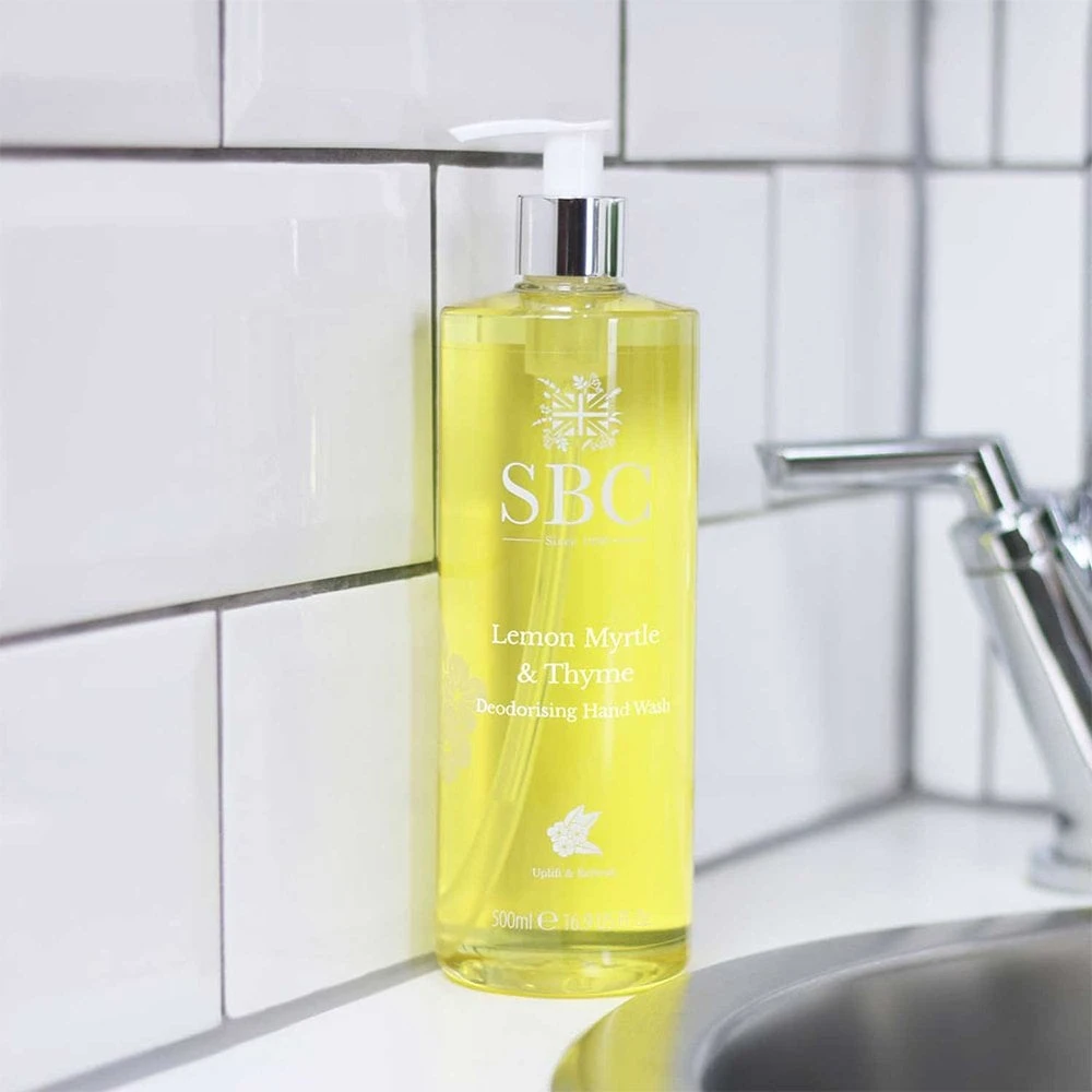 Lemon Myrtle & Thyme Deodorising Hand Wash 500ml 6 Lemon Myrtle & Thyme Deodorising Hand Wash 500ml - Image 4