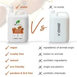 Dr Organic Morrocan Argan Oil Body Wash For Normal To Dry Skin 5000ml 10 Dr Organic Morrocan Argan Oil Body Wash For Normal To Dry Skin 5000ml -Babyliss Care Shop morrocan argan oil body wash for normal to dry skin 5000ml p31790 87155 image