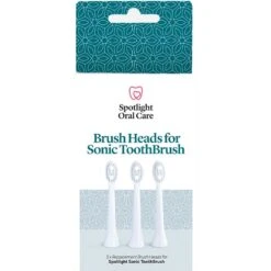Oral Care Sonic Toothbrush Replacement Heads 3 Pack
