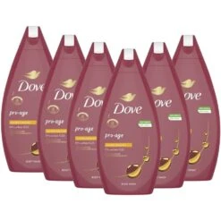 DOVE Pro Age Body Wash For Mature Skin Bundle 6 X 450ml