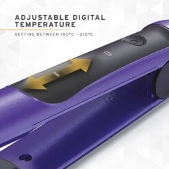 Wahl Pro Glide Hair Straightener Purple Shimmer -Babyliss Care Shop pro glide hair straightener purple shimmer p28821 73355 image