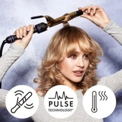 Pro Signature Gold Curling Iron 25mm -Babyliss Care Shop pro signature gold curling iron 25mm p23859 53563 image