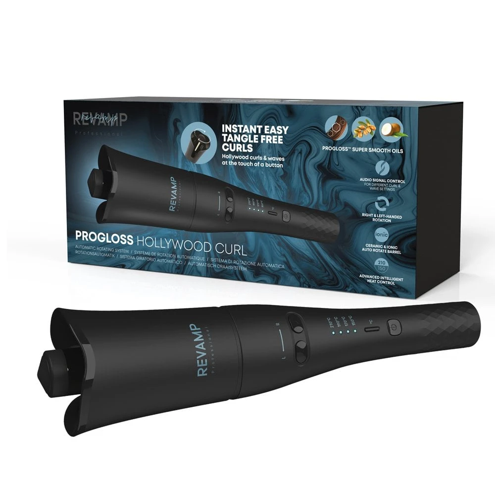 Progloss Hollywood Curl Automatic Rotating Curler 5 Progloss Hollywood Curl Automatic Rotating Curler - Image 3