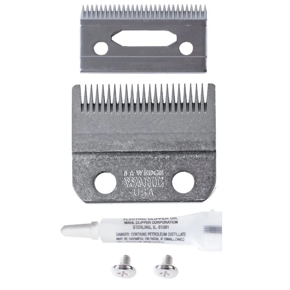 Wahl Replacement Wedge Shaped 2-Hole Legend Blade Set 2228-400 0.8 - 3mm 3 Wahl Replacement Wedge Shaped 2-Hole Legend Blade Set 2228-400 0.8 - 3mm