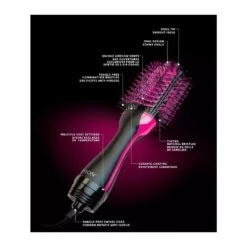 Salon One-Step Hair Dryer & Volumiser Black -Babyliss Care Shop salon one step hair dryer volumiser black p16278 38781 image