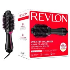 Salon One-Step Hair Dryer & Volumiser Black