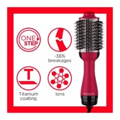 Salon One-Step Hair Dryer & Volumiser Titanium -Babyliss Care Shop salon one step hair dryer volumiser titanium p19678 41099 image