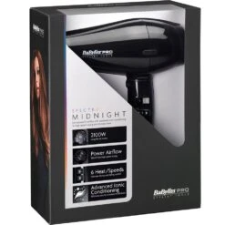 Babyliss Pro Spectrum Dryer Midnight Black 2100W 7 Babyliss Pro Spectrum Dryer Midnight Black 2100W -Babyliss Care Shop spectrum dryer midnight black 2100w p9650 28457 image