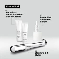 Steampod 4.0 Steam Hair Straightener & Styling Tool For All Hair Types 14 Steampod 4.0 Steam Hair Straightener & Styling Tool For All Hair Types -Babyliss Care Shop steampod 4 0 steam hair straightener styling tool for all hair types p29739 76213 image