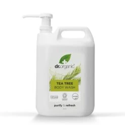 Dr Organic Tea Tree Body Wash For Normal To Oily Skin 5000ml -Babyliss Care Shop tea tree body wash for normal to oily skin 5000ml p31802 87208 image