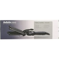 Babyliss Pro Triple Barrel Waver Black -Babyliss Care Shop triple barrel waver black p8334 28600 image