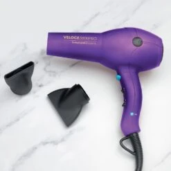 Veloce 3800 Pro Hair Dryer Purple -Babyliss Care Shop veloce 3800 pro hair dryer purple p18692 75583 image